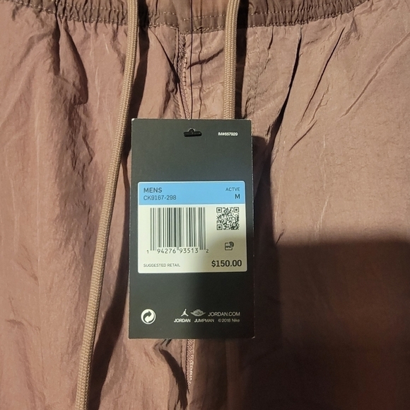 Nike Jordan Mens Cargo Pants 23 Engineered CK9167 298 Size Med $150 Smoky Mauve - Picture 8 of 10